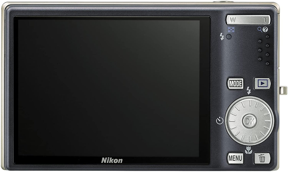 Nikon Coolpix S610 10MP Digital Camera with 4x Optical Vibration Reduction (VR) Zoom (Midnight Black)