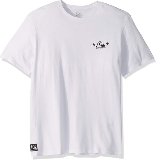 Quiksilver Men's Black Stars Short Sleeve Tee