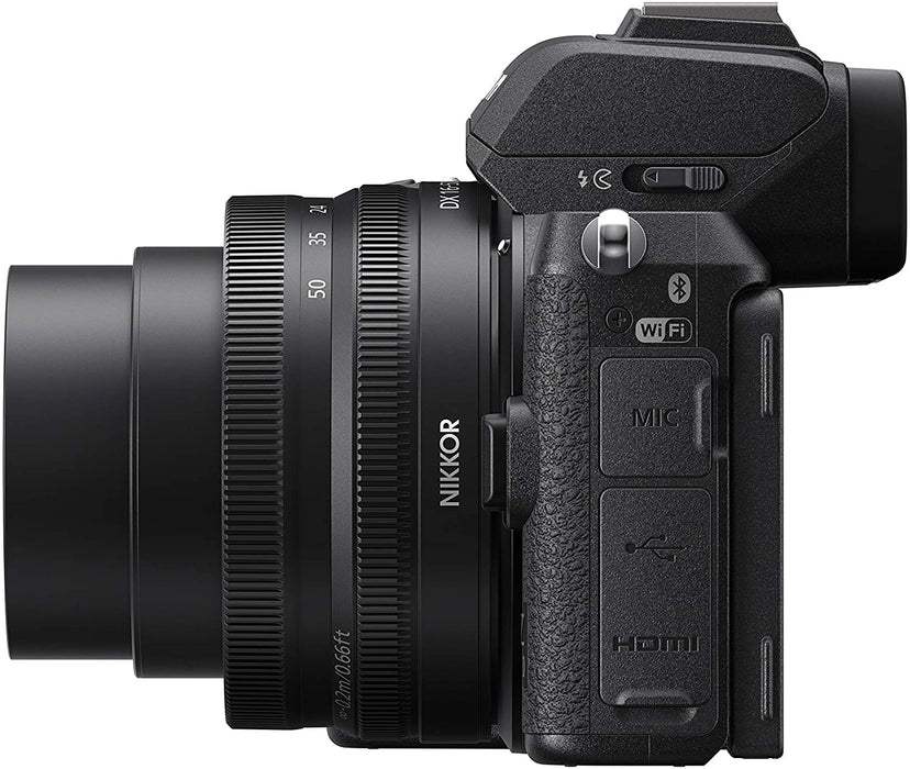 Nikon Z50 Compact Mirrorless Digital Camera with Flip Under "Selfie/Vlogger" LCD | 2 Zoom Lens Kit Includes: NIKKOR Z DX 16-50mm f/3.5-6.3 VR & NIKKOR Z DX 50-250mm F/4.5-6.3 VR