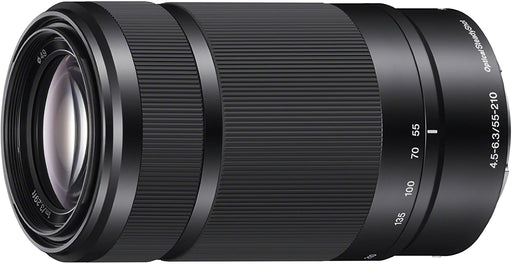 Sony E 55-210mm F4.5-6.3 Lens for Sony E-Mount Cameras (Black)