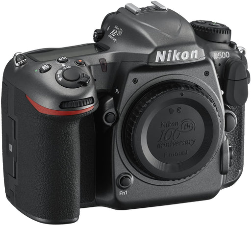 Nikon D500 100th Anniversary Edition with 3.2-Inch LCD, Metallic Gray