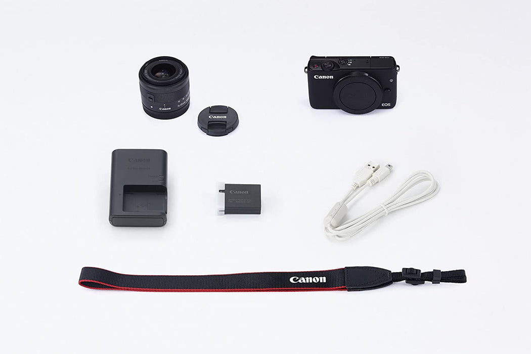 Canon EOS M10 Mirrorless Camera Kit with EF-M 15-45mm Image Stabilization STM Lens Kit