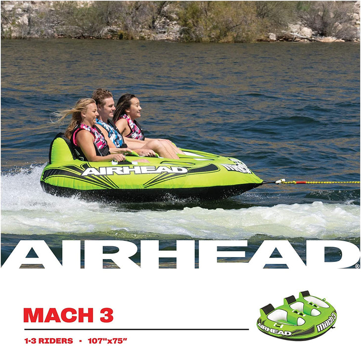 Airhead Mach | Towable Tube for Boating - 1, 2