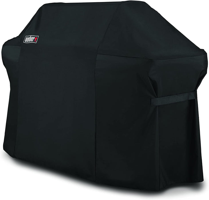 Weber 7109 Grill Cover with Storage Bag for Summit 600-Series Gas Grills,Black
