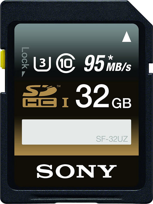 Sony 256GB High Performance Class 10 UHS-1/U3 SDHC up to 95MB/s Memory Card (SF16UZ/TQN)