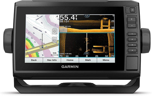 Garmin ECHOMAP UHD 73sv, 7" Keyed-Assist Touchscreen Chartplotter with U.S. LakeVü g3 and GT54UHD-TM transducer
