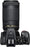 Nikon D3500 24.2MP DX-Format DSLR Digital Camera Double Zoom Lens Kit with 18-55mm f/3.5-5.6 and 70-300mm f/4.5-6.3 Lenses - (Japan Import)