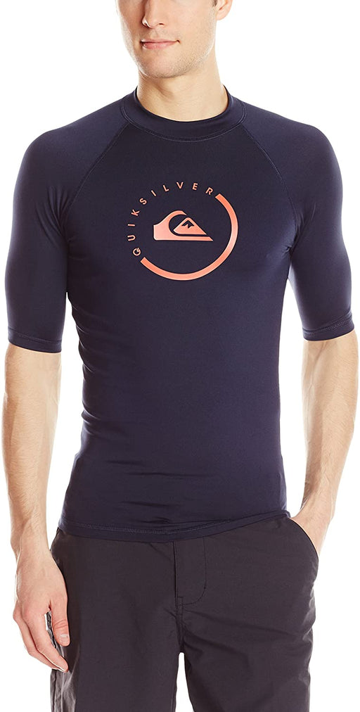 Quiksilver Men's Lock Up Short Sleeve Rash Guard