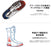 SALOMON Women's Snowboard Boots IVY BOA SJ BOA (Ivy Boa SJ Boa) 2020-21 Model L41129000 Rainy Day/Black/Aruba Blue 25cm