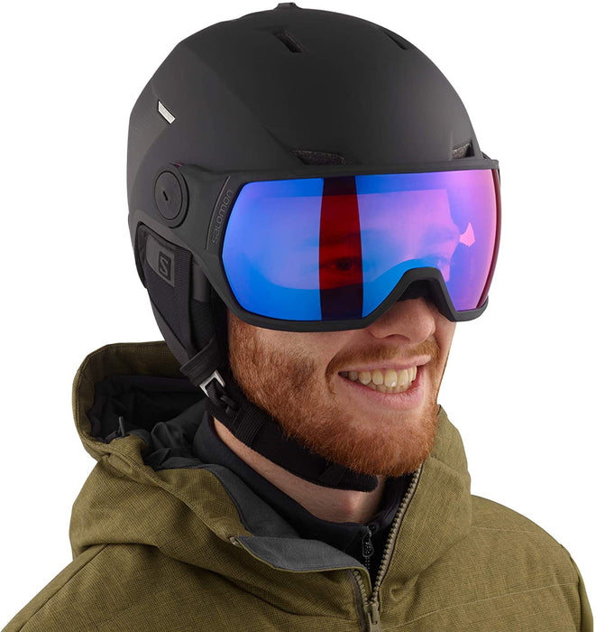 Salomon Snow-Sports-Helmets Salomon Pioneer Lt Visor Snow Helmet - Medium