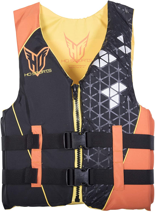 HO Infinite CGA Mens Wakeboard Vest Orange/Black Sz XXL
