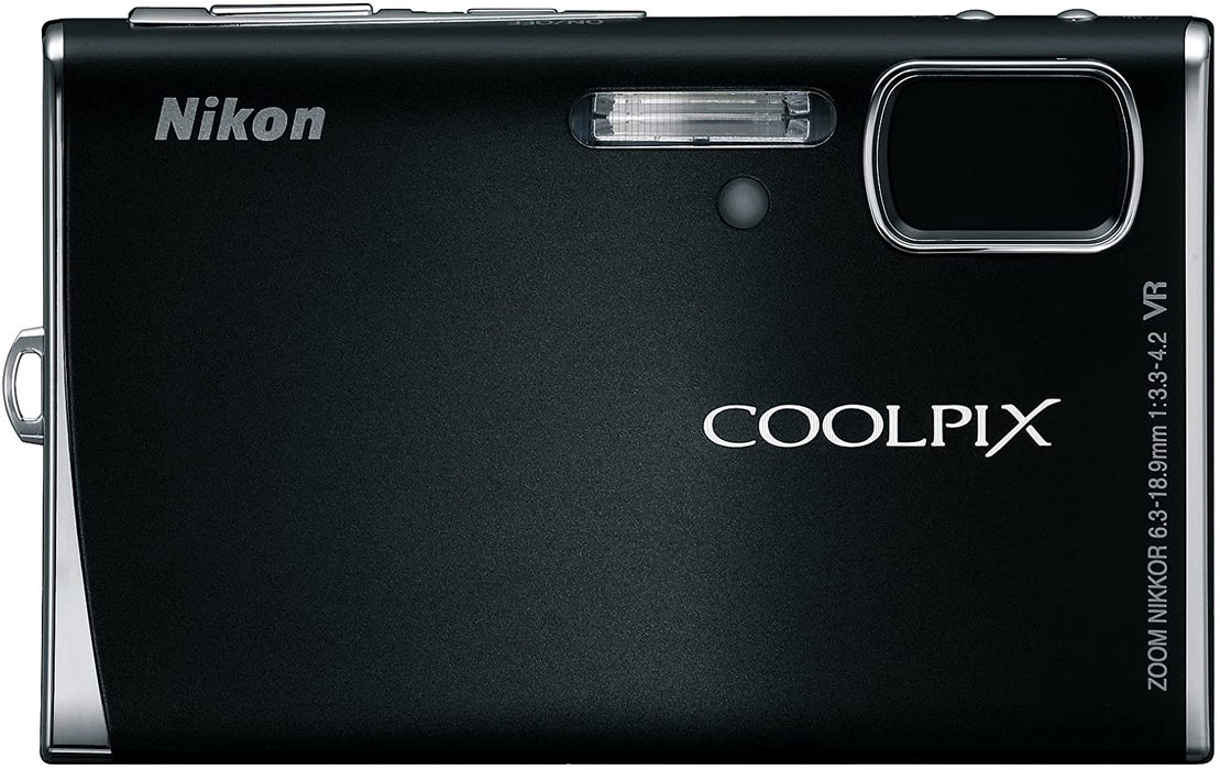 Nikon Coolpix S50 7.2MP Digital Camera with 3x Optical Vibration Reduction Zoom (Black)