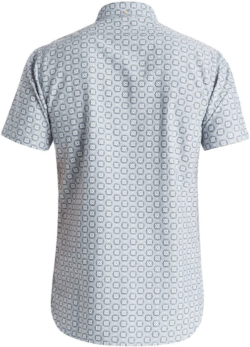 Quiksilver Men's Plumes Oxford Short Sleeve Shirt