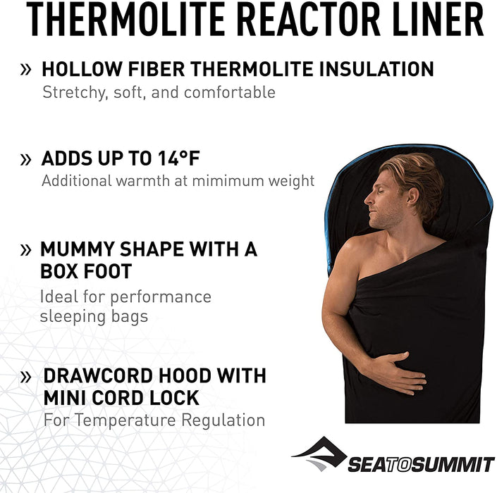 Sea to Summit Thermolite Reactor Sleeping Bag Liner Series