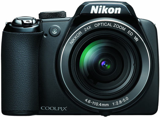 Nikon Coolpix P90 12.1MP Digital Camera with 24x Wide Angle Optical Vibration Reduction (VR) Zoom and 3 inch Tilt LCD