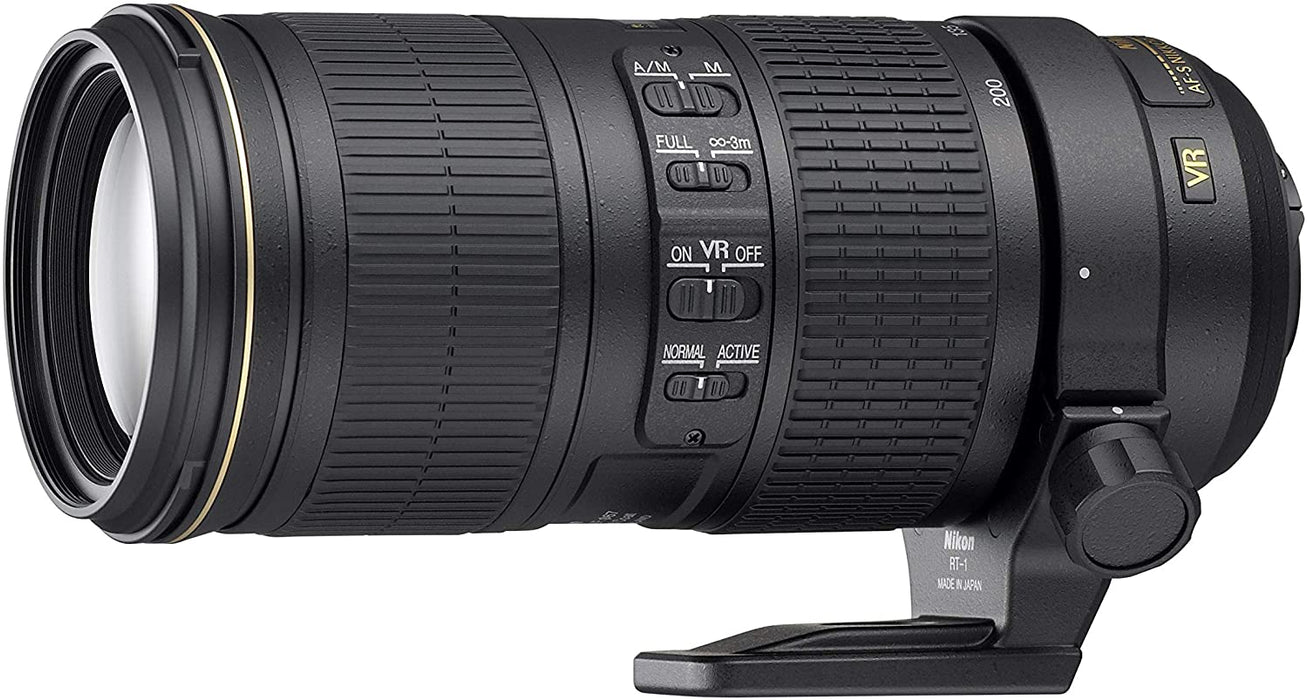 Nikon 70-200mm f/4G ED VR Nikkor Zoom Lens