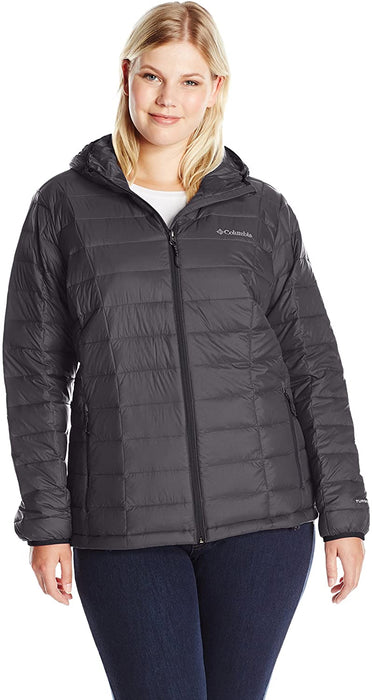 Columbia Women's Plus Size Voodoo Falls 590 TurboDown Hooded Jacket
