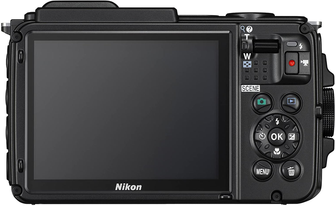 Nikon Coolpix AW130 Shock & Waterproof GPS Digital Camera (Orange) - International Version