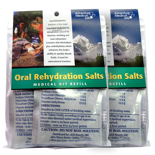 Adventure Medical Kits Oral Rehydration Salts, 3-Pieces (Pack of 2)