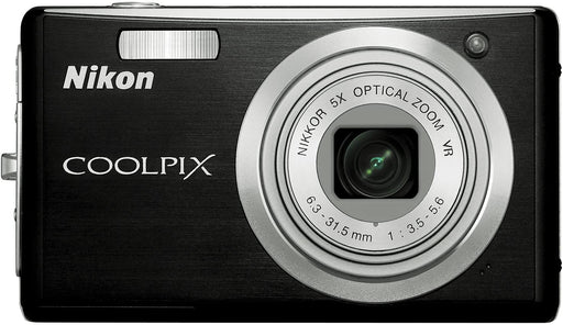Nikon Coolpix S560 10MP Digital Camera with 5x Optical Vibration Reduction (VR) Zoom with 2.7 inch LCD (Graphite Black)