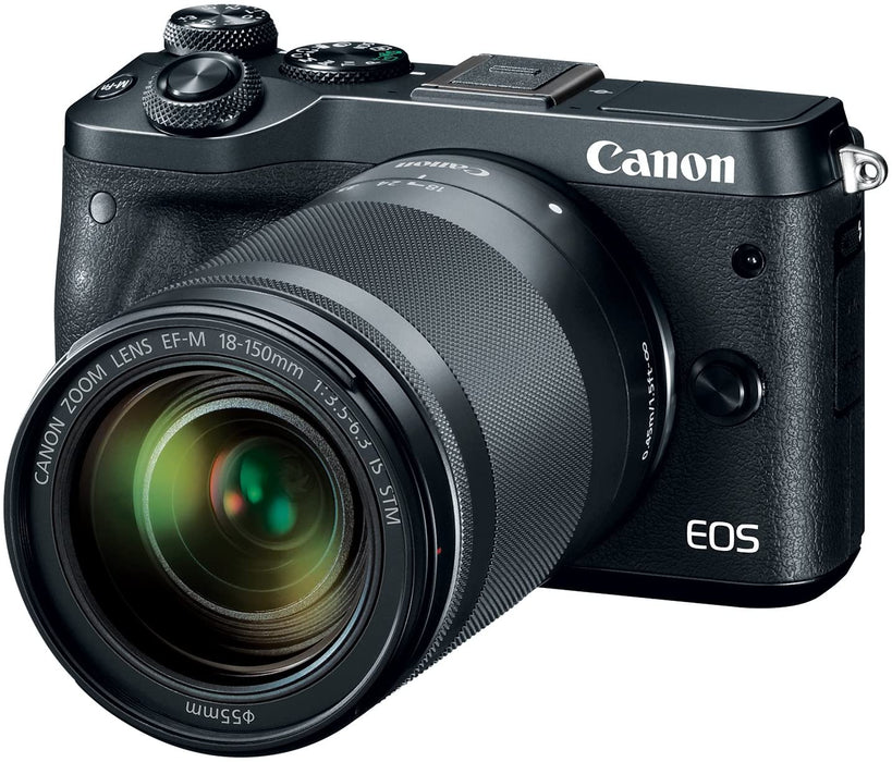 Canon EOS M6 (Black) 18-150mm f/3.5-6.3 IS STM Kit