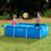 Intex 86" x 23" Rectangular Frame Above Ground Outdoor Child Safe Splash Swimming Pool