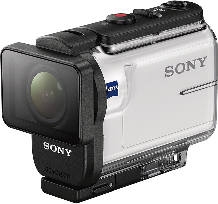Sony HDRAS300/W HD Recording, Action Cam Underwater Camcorder, White