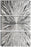 Statements2000 Silver Modern Metal Wall Art Sculpture by Jon Allen - Multi Panel Tryptych Home Décor, Vortex 3P