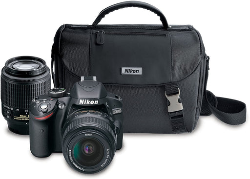 Nikon D3200 24.2 MP CMOS Digital SLR with 18-55mm f/3.5-5.6 Auto Focus-S DX VR NIKKOR Zoom Lens (Black) (OLD MODEL)