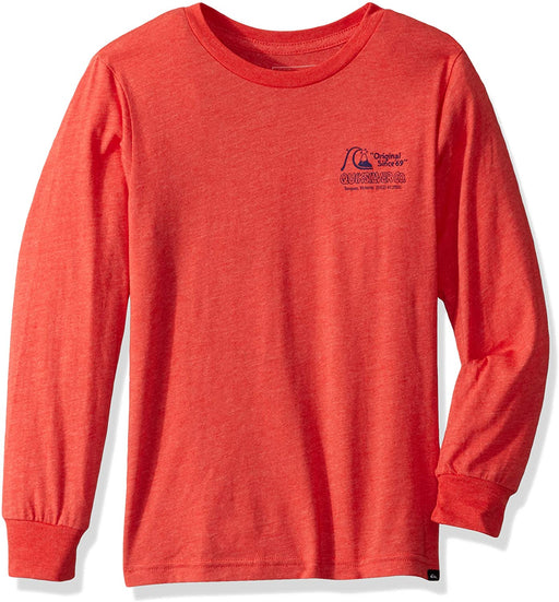 Quiksilver Boys' Big Daily Wax Long Sleeve Tee