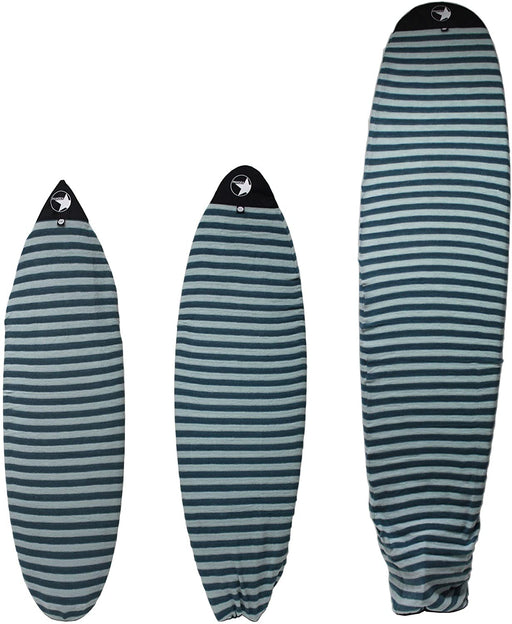 PAMGEA Surfboard Sock Cover (Aqua) - Lightweight Board Bag (Shortboard, Longboard