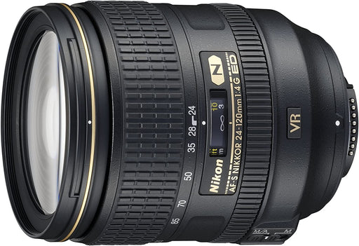 Nikon AF-S FX NIKKOR 24-120mm f/4G ED Vibration Reduction Zoom Lens with Auto Focus for Nikon DSLR Cameras