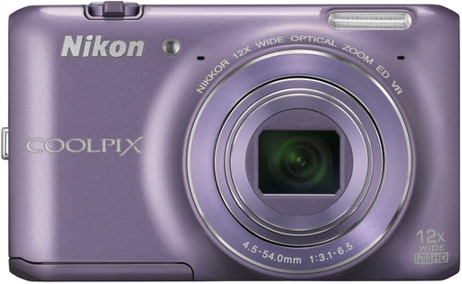 Nikon COOLPIX S6400 16 MP Digital Camera with 12x Optical Zoom and 3-inch LCD (Silver) (OLD MODEL)