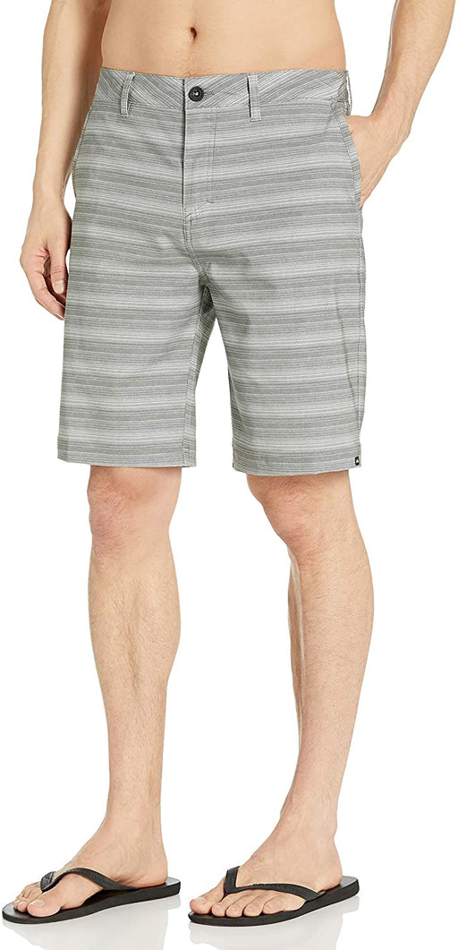 Quiksilver Men's Stripe Amphibian 21 Hybrid Short