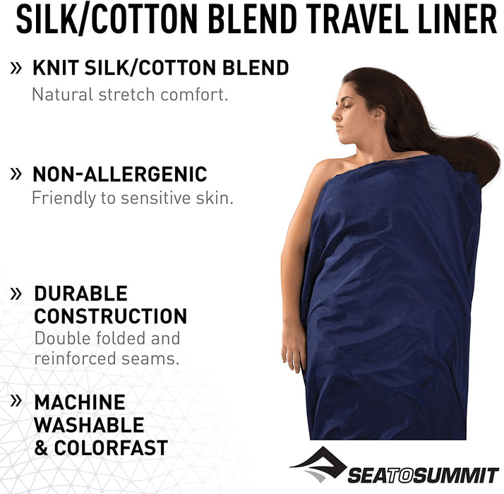 Sea to Summit Premium Blend Silk/Cotton Standard Travel Liner