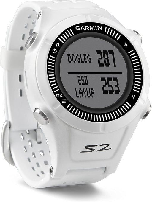 Garmin Approach S2 GPS Golf Watch with Worldwide Courses (Black)