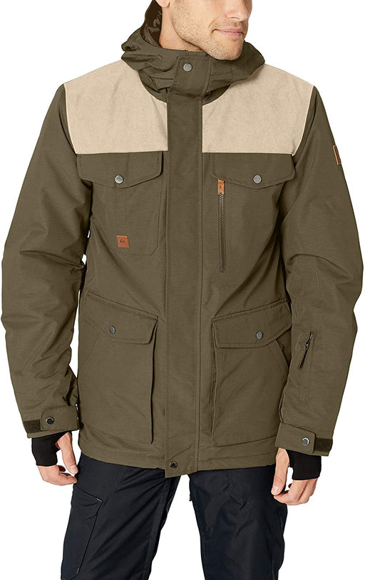 Quiksilver Men's Raft 10K Snow Ski Snowboard Jacket