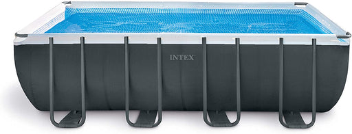 Intex 24ft X 12ft X 52in Ultra XTR Rectangular Pool Set with Sand Filter Pump, Ladder