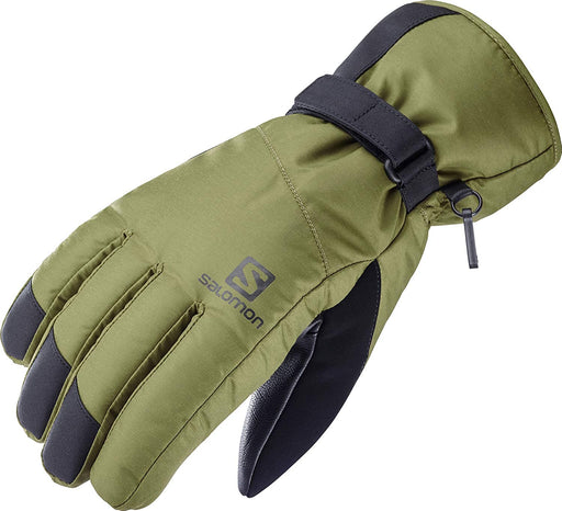 Salomon Men's Standard Force Dry Glove, Martini Olive/Ebony, Medium