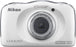 Nikon COOLPIX S33 Waterproof Digital Camera (White) (Discontinued by Manufacturer)