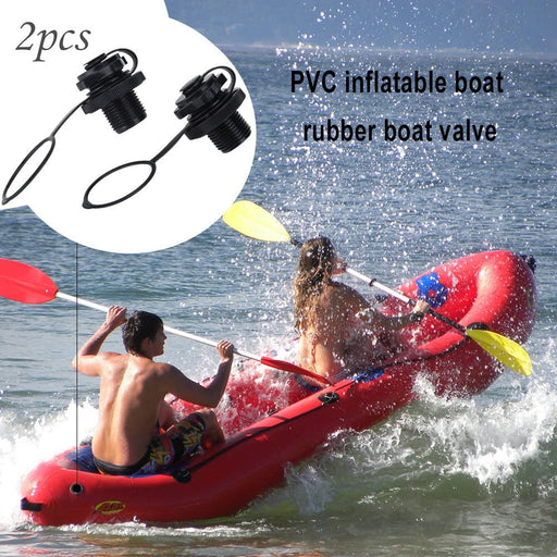 Tbest Inflatable Air Valve,Inflatable Boat Valve,2pcs Inflatable Air Valve Replacement Screw Air Valve for Inflatable Rubber Dinghy Raft Pool Boat Fishing Boats