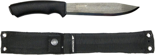 Morakniv Bushcraft Pathfinder Knife with 6.75-Inch Carbon Steel Blade and Heavy Duty MOLLE-Compatible Sheath