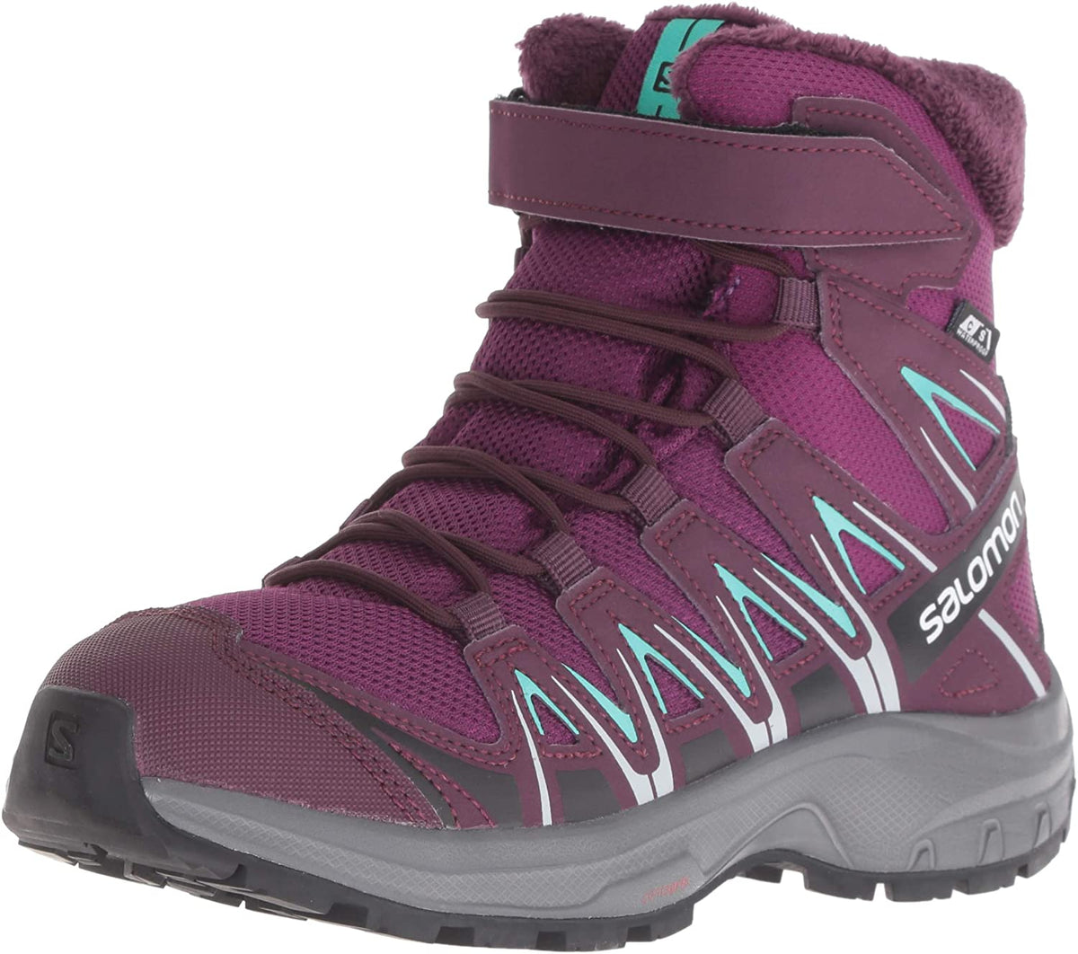 reparatøren Grand instruktør Salomon Kids' Xa Pro 3D Winter TS CSWP J Snow Boots, Dark Pur...