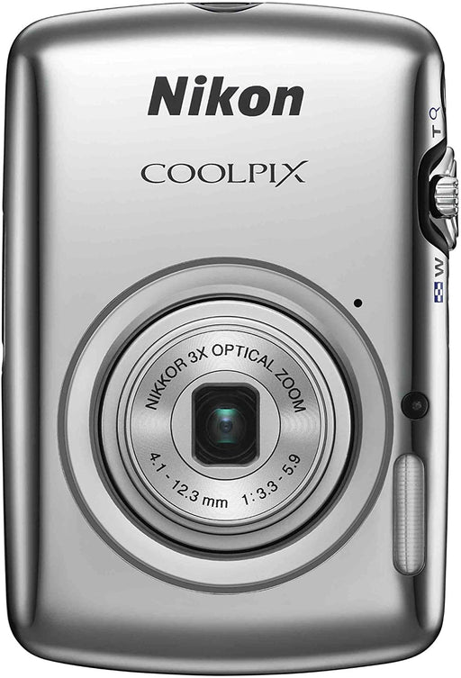 Nikon COOLPIX S01 10.1 MP Digital Camera with 3x Zoom NIKKOR Glass Lens (Silver)
