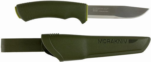 Morakniv Bushcraft Forest Fixed Blade Outdoor Knife with Sandvik Stainless Steel Blade, 4.3-Inch