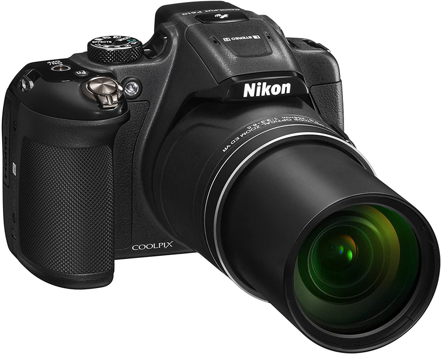 Nikon COOLPIX P610 Digital Camera with 60x Optical Zoom and Built-In Wi-Fi (Black)