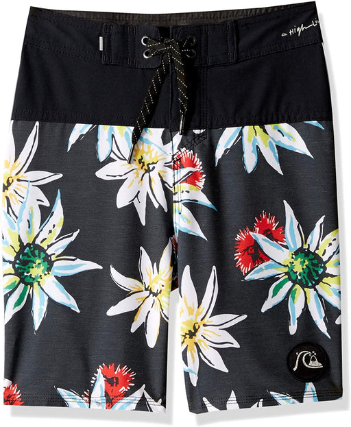 Quiksilver Boys' Big Highline Devils Tea Youth 17 Boardshort Swim Trunk