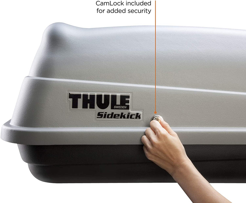 Thule SideKick Rooftop Cargo Box Grey, One Size