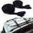 Ho Stevie! Surfboard Tie Down Straps 'No Scratch' 15ft (Pair) for Car Truck SUV with roof Racks - for SUP, Kayak, Canoe Also
