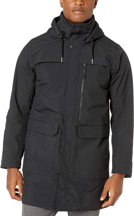Helly-Hansen mens Waterville Long Fully Waterproof Breathable Light Primalof Insulated Parka Coat